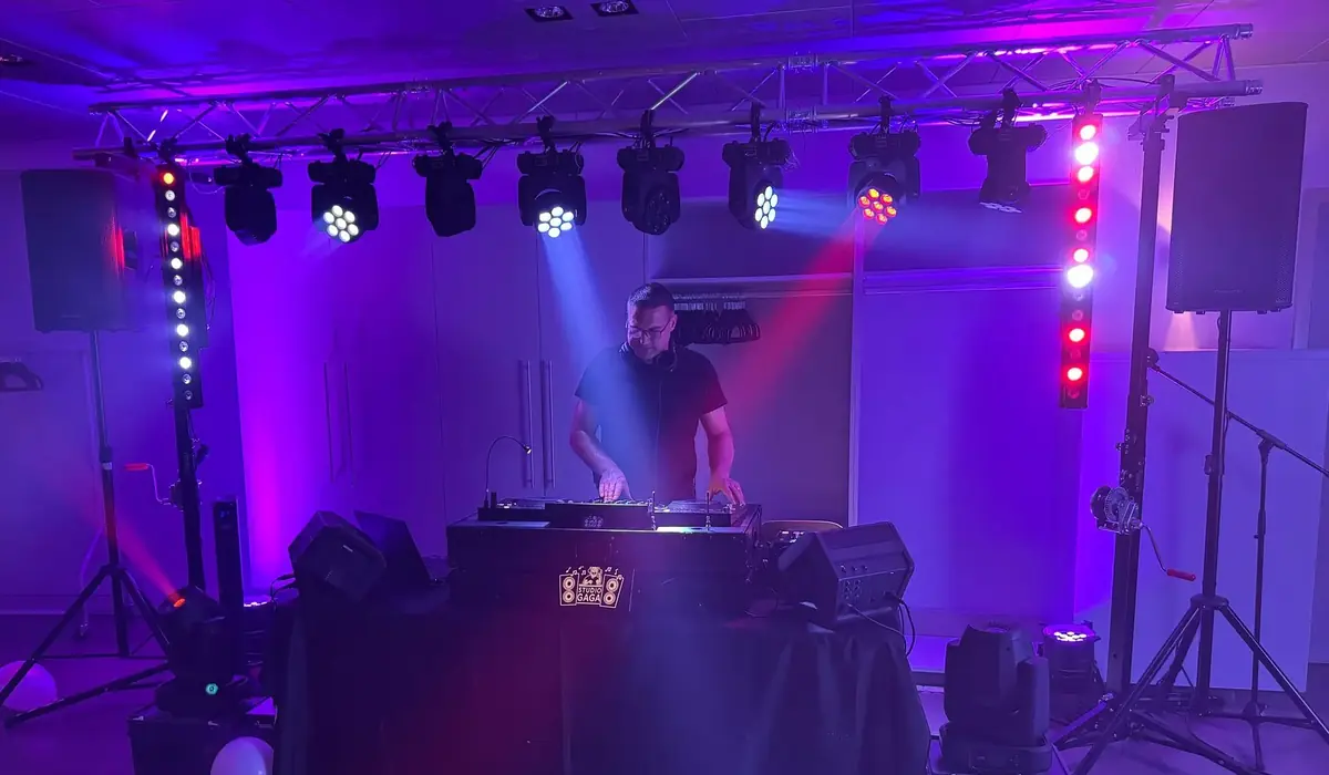 Medium opstelling met moving heads